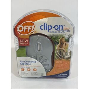 Johnson Off! Clip On Mosquito Repellent Fan (71703) Odorless